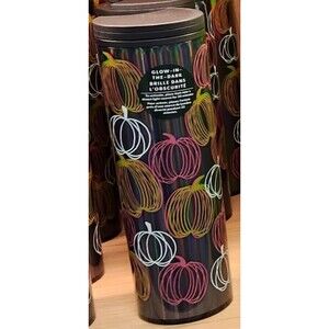 Starbucks Pumpkin Insulated Glow Tumbler Halloween 2023  NWT